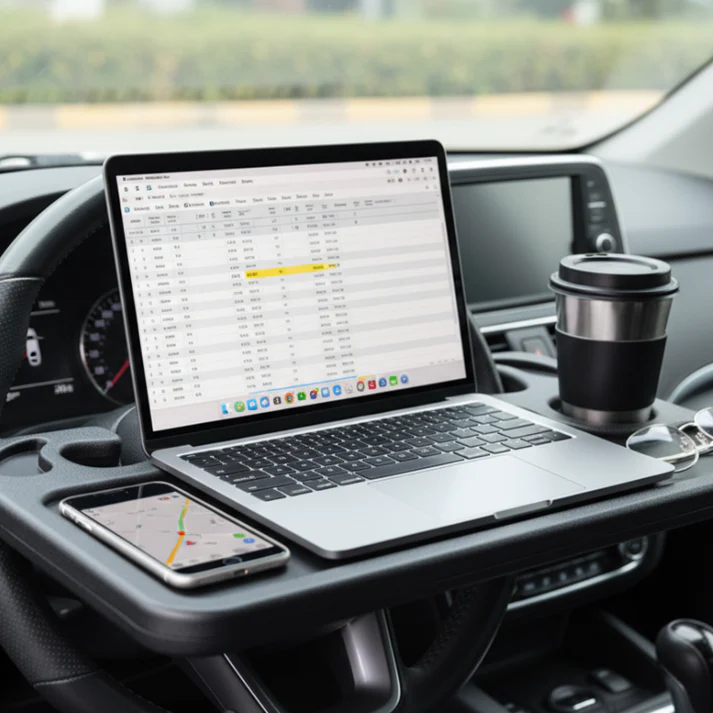 Car Steering Wheel Tray
