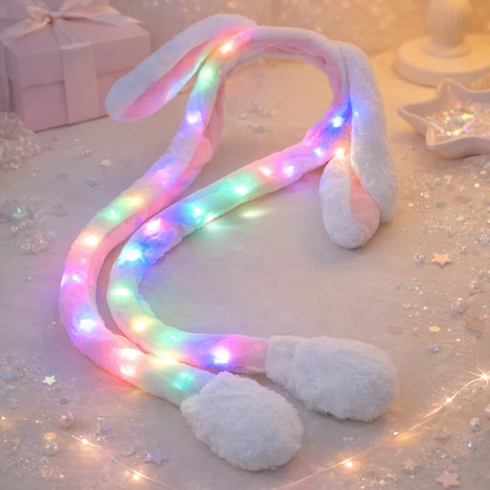 Cartoon Glowing Rabbit Hat