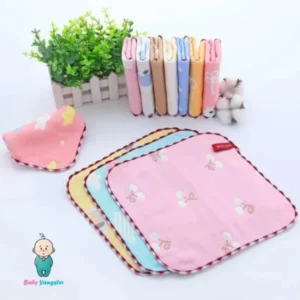 Cute Cartoon Baby Burp Towel (pack of 1)
