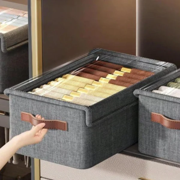 Foldable Storage Organizer Basket