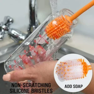 Silicone Bottle Cleaning Brush