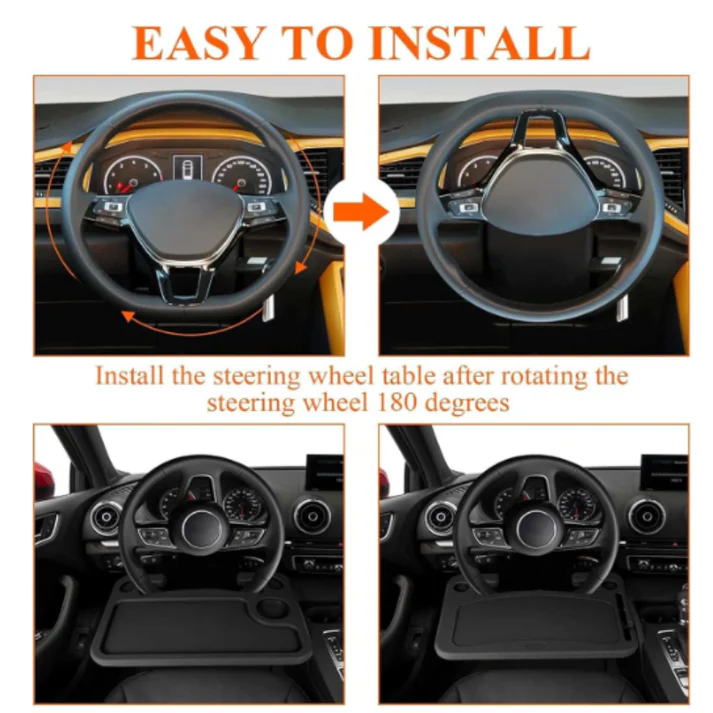 Car Steering Wheel Tray