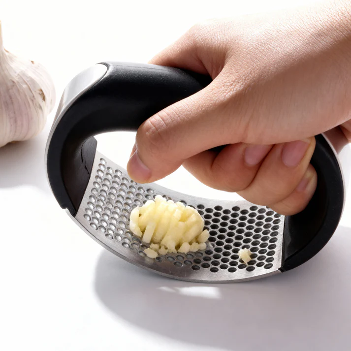 Stainless Steel Garlic Press