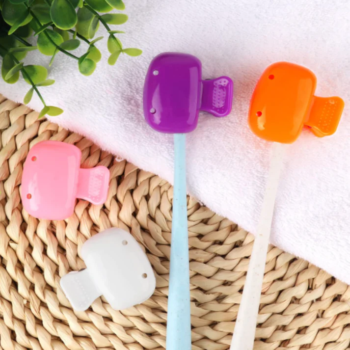 4 Pcs Portable Toothbrush Head Covers