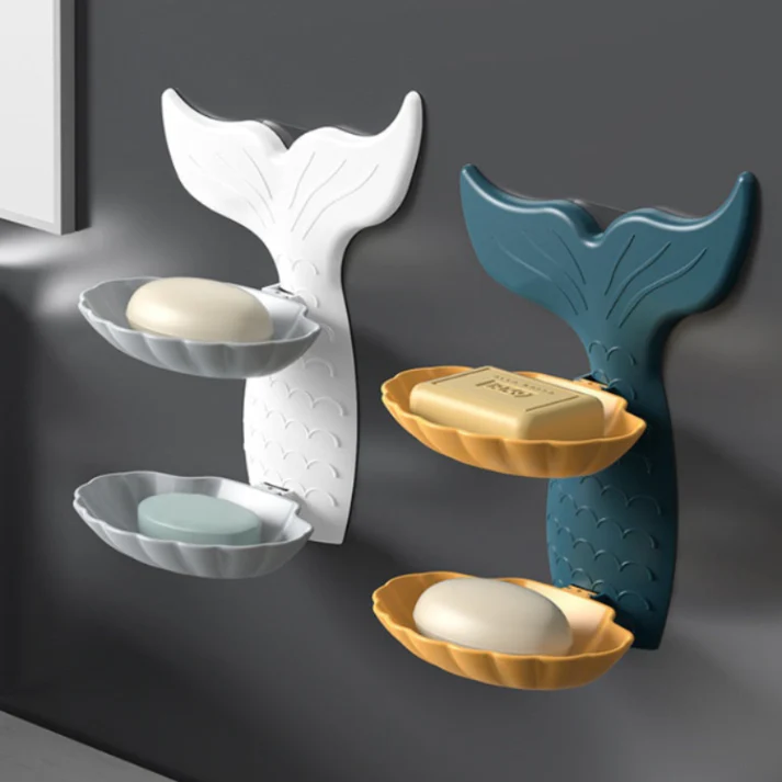 Mermaid Double Layer Soap Tray