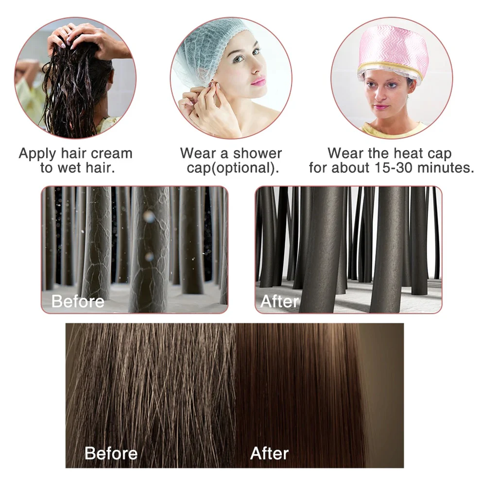 Hair Care Thermal Spa Cap