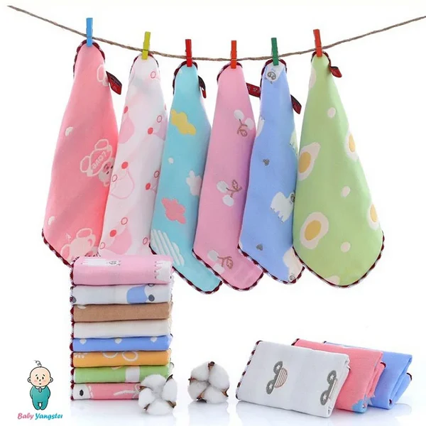 Cute Cartoon Baby Burp Towel (pack of 1)
