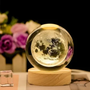 Crystal Ball Astronomy Night Lamp
