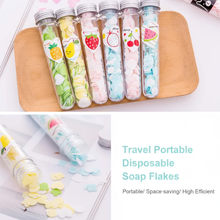 2 Pcs Portable Disposable Paper Soap